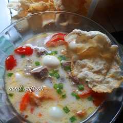 A picture of Soto betawi (susu santan) enaaak 😍.