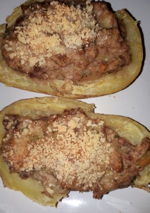 Una foto de Papas rellenas