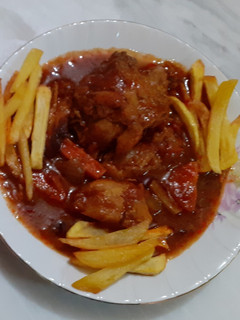 عکسی از دستور خورشت مرغ مخصوص من
