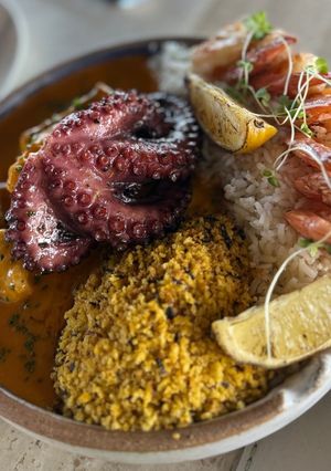 Foto de Polvo à lagareiro (receita portuguesa)