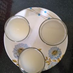 A picture of Aam Pana Raw mango juice.