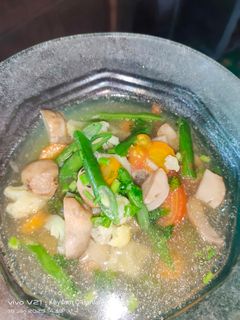 Foto resep Sup jamur kancing