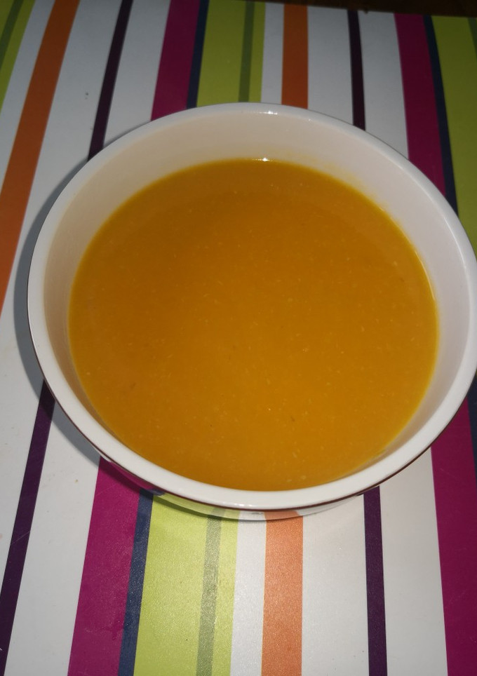 Una foto de Puré de zanahorias
