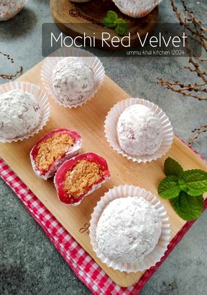Foto resep Mochi Red Velvet