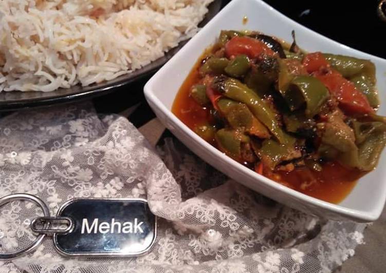 Step-by-Step Guide to Prepare Homemade Achari shimla mirch