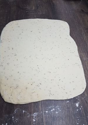 Une photo de Pâte à pizza aux herbes de Provence