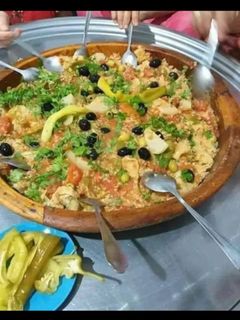 صورة لوصفة دشيشة (شوربة الشعير) فريك بيضاء