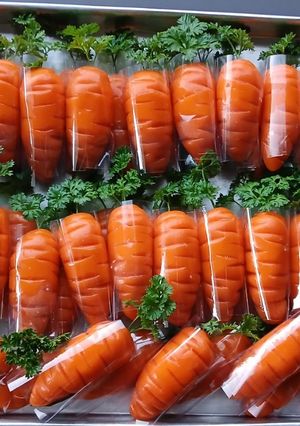 Foto resep Kueku bentuk wortel