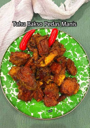 Foto resep Tahu Bakso Pedas Manis