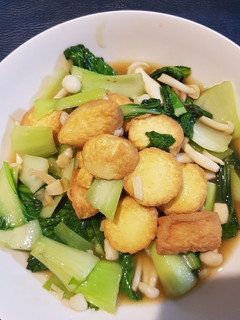 Foto resep Pakcoy tumis tofu goreng