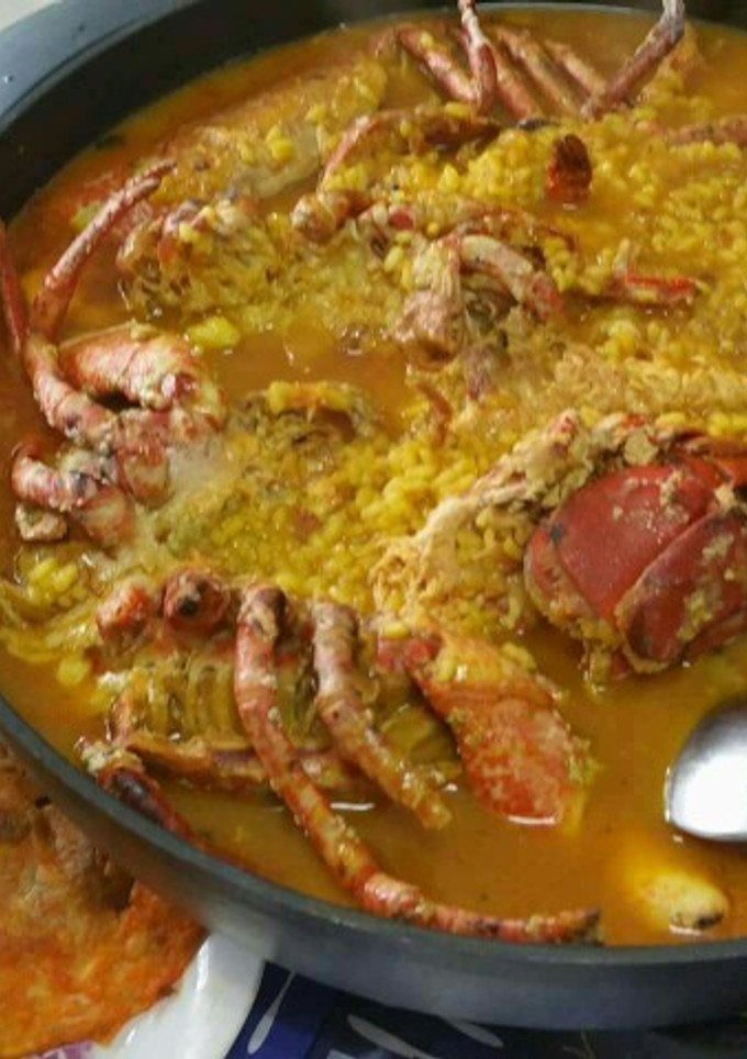 Una foto de Arroz con bogavante
