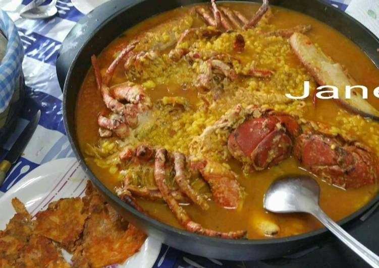 Arroz con bogavante