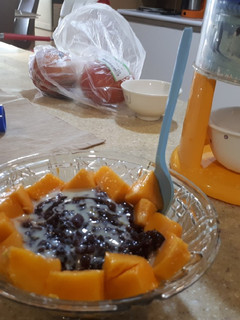 紅豆芒果冰♡ 的食譜成品照片