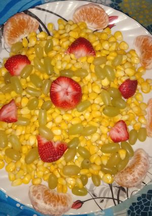 A picture of Sweet corn chat.