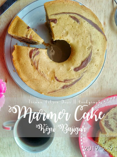 Foto resep Marmer cake kopi bajigur