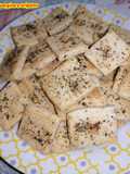 Crackers all'olio extravergine e origano