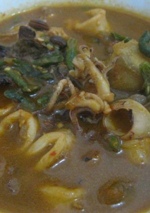 Foto resep Cumi tauco pedas