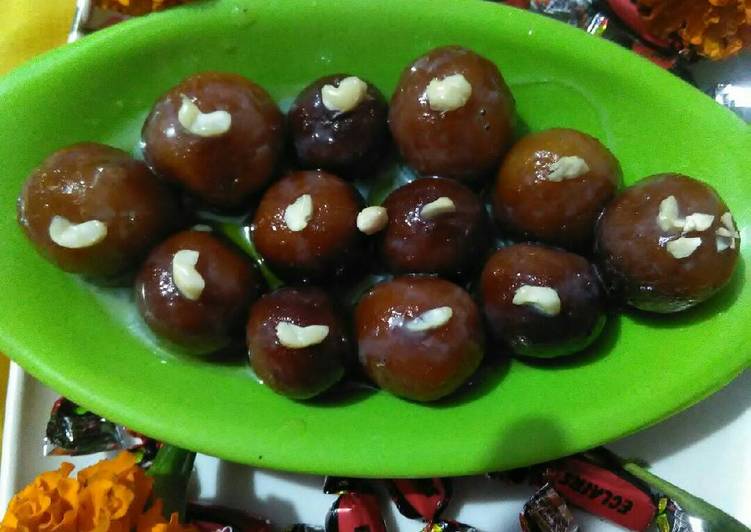 Easiest Way to Prepare Ultimate Bread gulab jamun