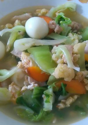 Foto resep Capcay kuah segar