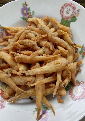 Foto resep Teri Basah Goreng Tepung