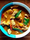 แกงคั่วสับปะรดอกไก่ คลีน