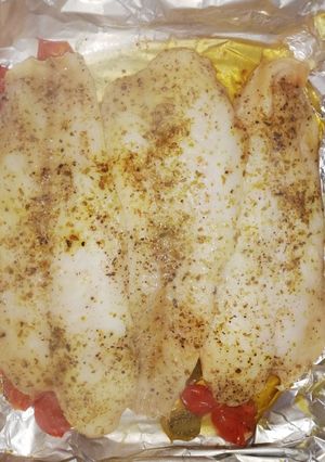 Foto di Pesce al forno molto veloce