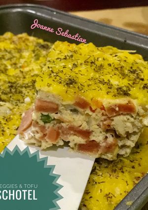 Foto resep Veggie & Tofu Schotel