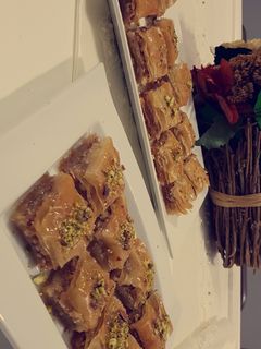 صورة لوصفة بقلاوة بالمكسرات