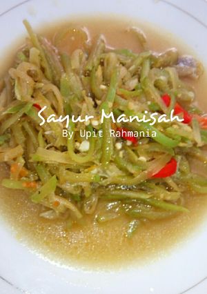 Foto resep Sayur Manisah simple