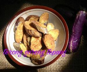 Resep Terbaik Terong goreng tepung Enak Sederhana