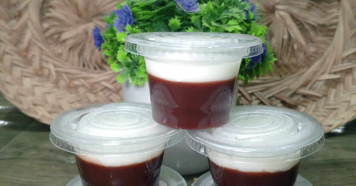 Puding Coklat Vla Keju