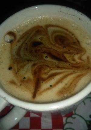 Una foto de Café batido