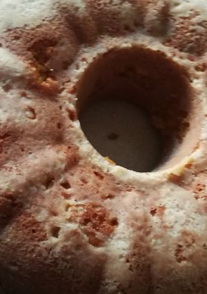 Una foto de Pastel de zanahoria en forma de rosca