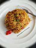Taliya soyayye(sphaghetti stir fry)