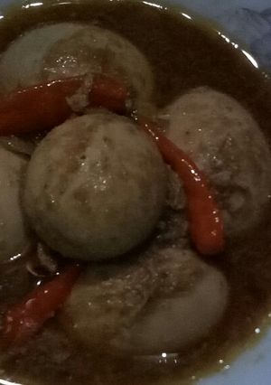 Foto resep Semur telor simple