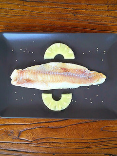 Foto principal de Filetes de pescado con piña