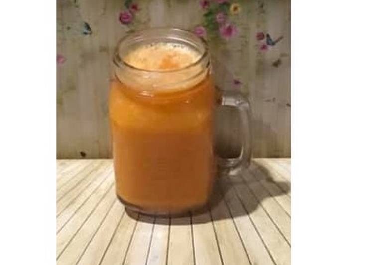 Cara Gampang Membuat Diet Juice Mango Papaya Turmeric Tamarillo Anti Gagal