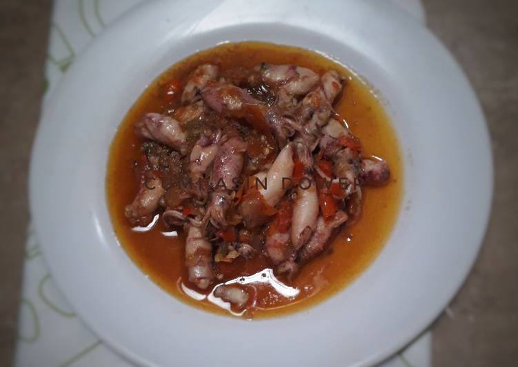 Langkah Mudah untuk Membuat Cumi asin dower yang Bisa Manjain Lidah