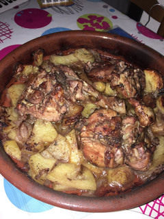 Una foto de Pollo al horno