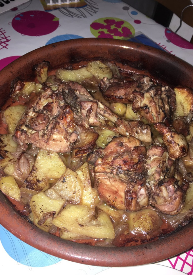 Una foto de Pollo al horno
