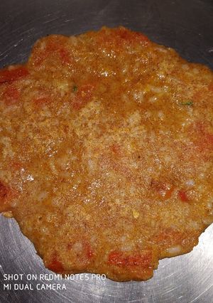 A picture of Rice uttappa.