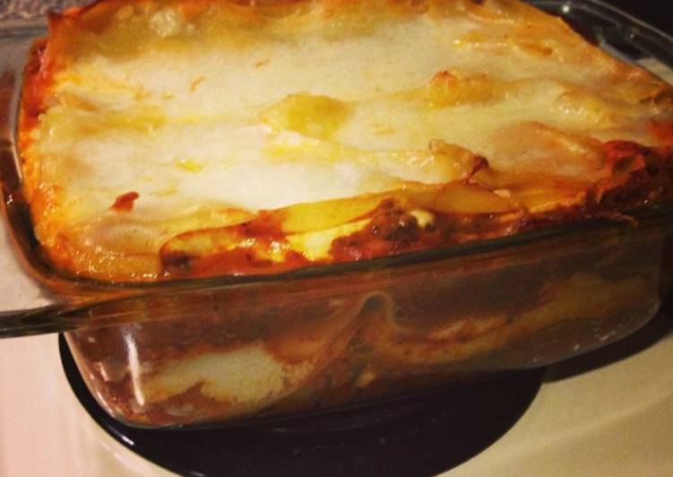 Recipe of Homemade Christie&#39;s Homemade Lasagna