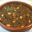 Espinacas con garbanzos
