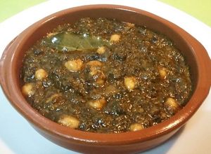 Foto principal de Espinacas con garbanzos