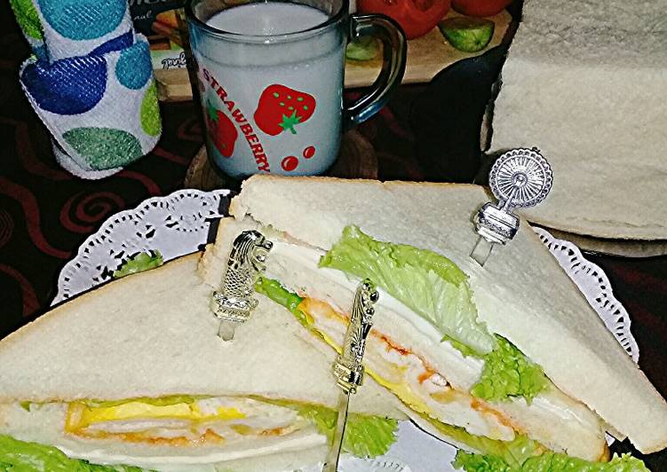 Cara Gampang Membuat Club Sandwich, Menggugah Selera