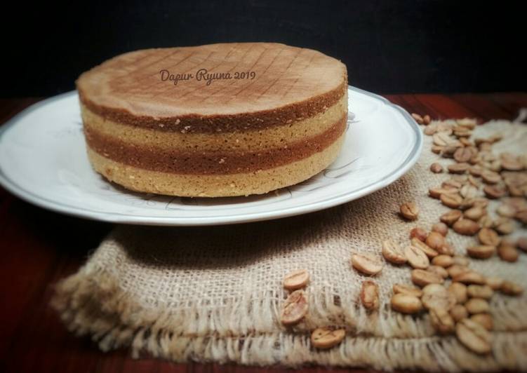 Lapis Kukus Kopi Putih Telur