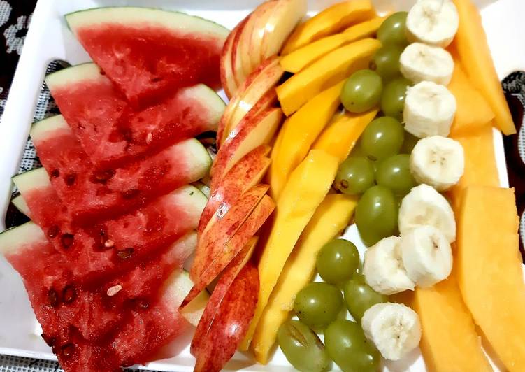 Steps to Prepare Speedy Fruit chat