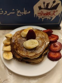 صورة لوصفة بان كيك بالموز والشوفان