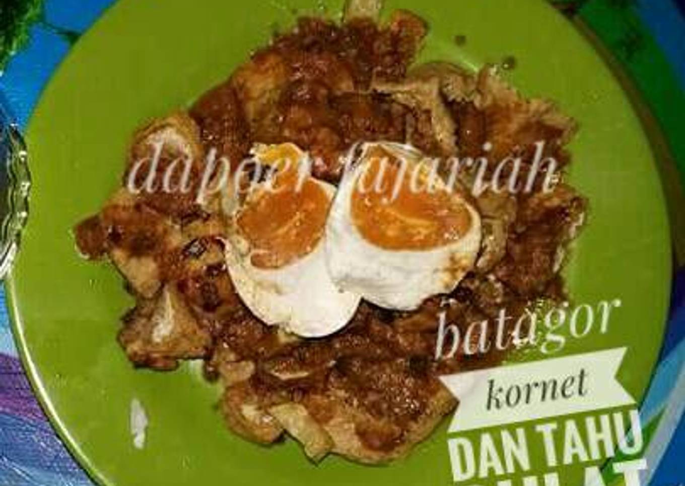 Batagor tahu kornet dan tahu bulat simple banget