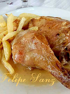Una foto de Pollo asado